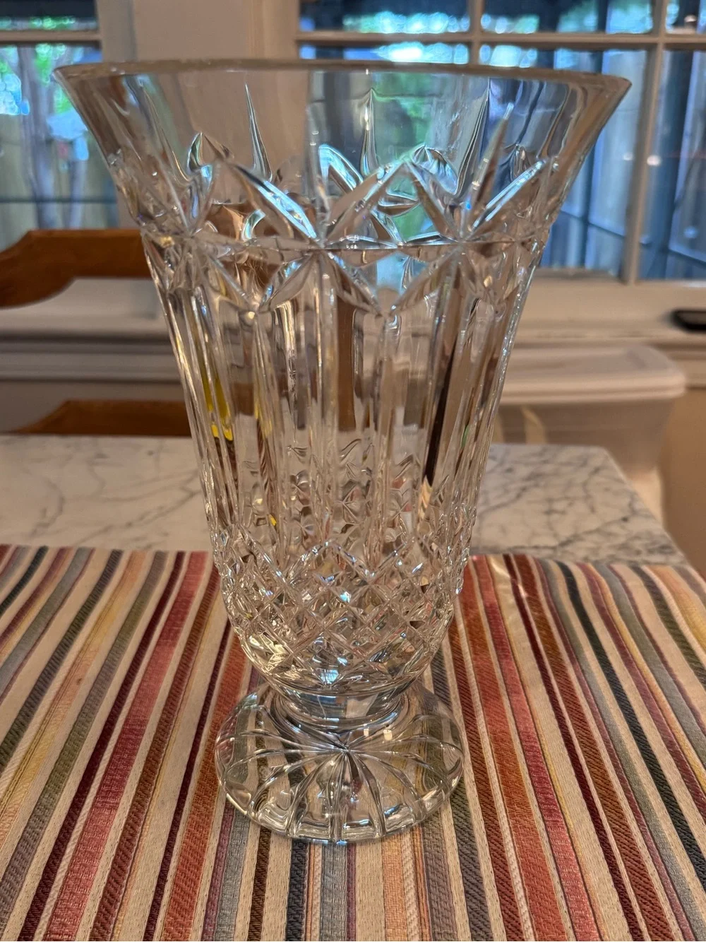 Waterford balmoral vase, like new.